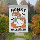 Honky Halloween Goose Flag, Happy Halloween Honkus Ponkus Witch Duck Flag