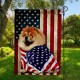 Chow Chow Patriotic Flag, Happy 4th July Flag, Chow Chow Independence Day Flag