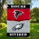 Falcons vs Eagles House Divided Flag, NFL House Divided Flag