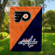 Flyers vs Capitals House Divided Flag, NHL House Divided Flag