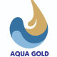 AGWSL Logo – Modern Blue & Gold Water Droplet Design