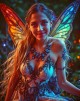 Fantasy lighting for me as a fairy.