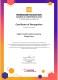Certificate of Recognition